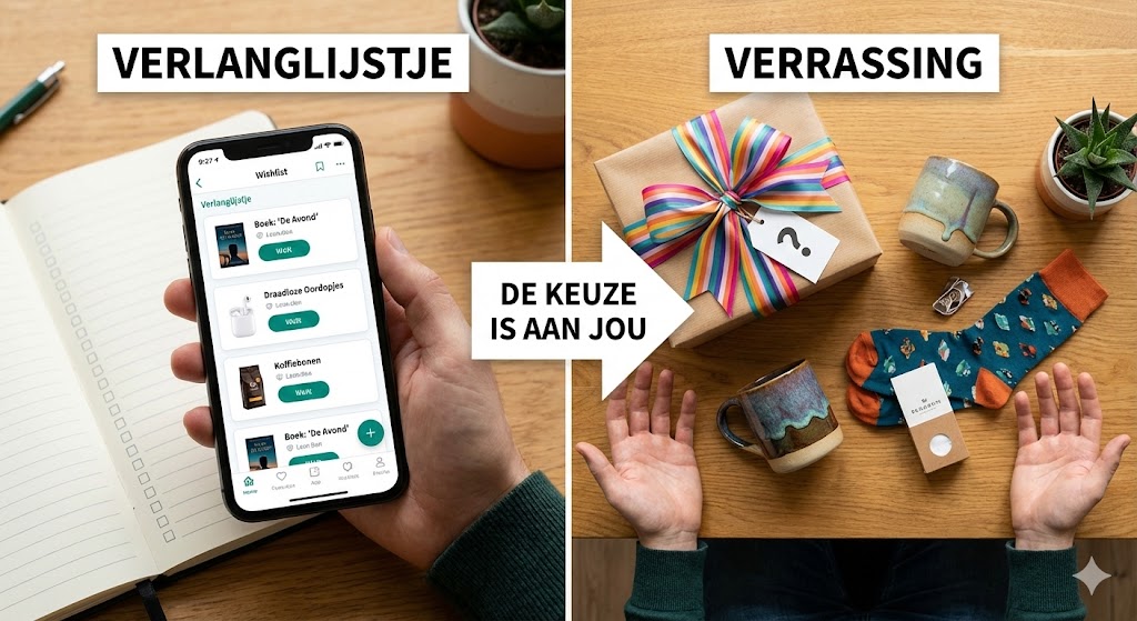 Verlanglijstje vs. Verrassing: Moet je vragen wat je wilt of het lot laten beslissen?