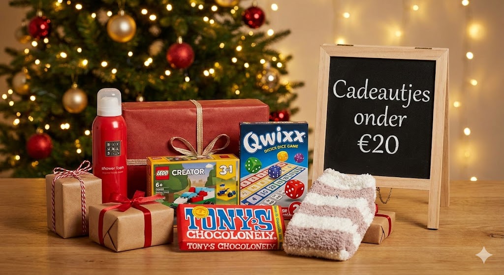 Kerstcadeaus onder de €20: Groot plezier voor een klein budget